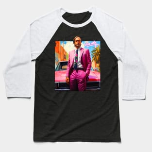 Vice City Saul Goodman Parody Baseball T-Shirt